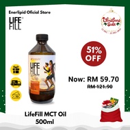 LifeFill MCT Oil 500ml Natural 100% MCT