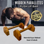 WOODEN PARALLETES hand stand push up bar WOODEN PARAlletes Bar Push Up Bar/ Push Up Handstand/ Paral