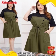 50% Off Wse390 Dress Anisa Jumbo 3Xl Big Size Uk Fit L To Xxxl Ld 120Cm - 130Cm Pj 100Cm Premium Qua