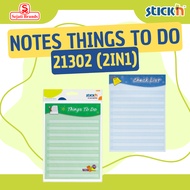 Stick'n Schedule Notes 21302 2in1 notes Things to do - Memo Sticky Notes