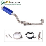 TMAX560 Full System For Yamaha Tmax 530 TMAX500 2017 2019 Tmax 560 2020 2021 Motorcycle Exhaust Muffler Motorbike Middle Pipe