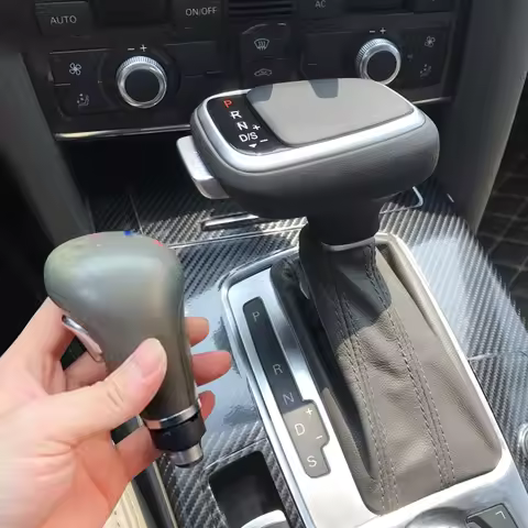 For Audi q7 A6 C7 S6 S5 S7 A7 A5 b6 A4 Q5 Car Automatic transmission Gear shift knob gear handle Gea