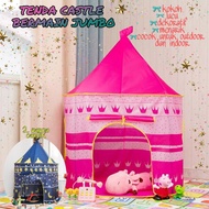 TENDA ANAK JUMBO Kids Camping Tent Tenda Istana Kastel Castle Bermain Mainan Kemping Indoor Outdoor