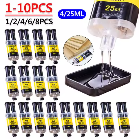 Epoxy Resin AB Glue Office 2 Minutes Curing Firm Long-lasting Reliable Epoxy Resin Strong Glue AB Gl