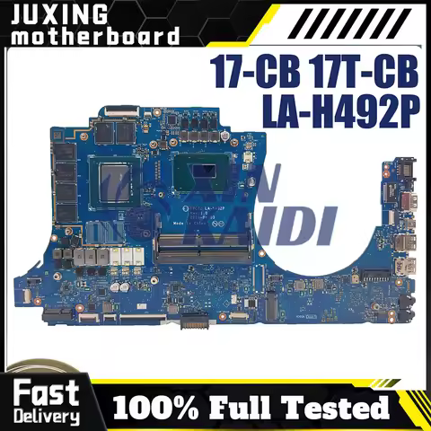 LA-H492P For HP OMEN 17-CB 17T-CB LA-H492P Mainboard i3 i5 i7 CPU 100% Tested Laptop Mainboard