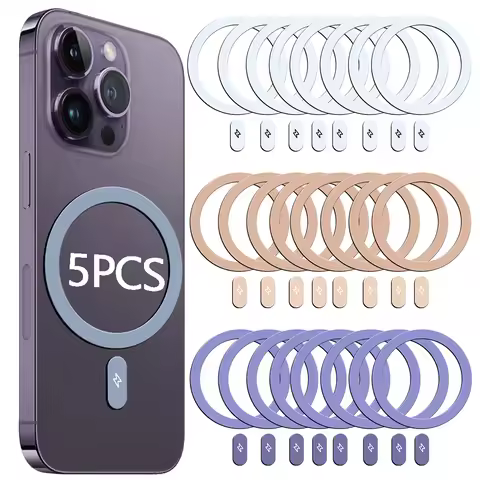 Metal Plate Sticker Ring Universal Wireless Charger Magnetic Plate Car Holder Iron Sheet for IPhone 