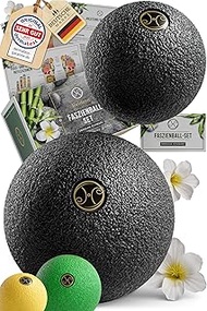 HELDSON Premium Fascia Ball Small Set of 2 [6 cm & 8 cm] - Fascia Ball Hard - Fascia Ball for Feet -
