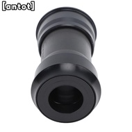 ANTOTMY Bike Bottom Bracket, Black Aluminum Alloy Press Fit Bottom Bracket, Durable Press Fit 24mm S