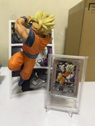 ARS 評級卡 + Figuarts ZERO 系列的《七龍珠Z》超級賽亞人孫悟空「激鬥的軌跡」一對出 PSA  CGC Figma SHF
