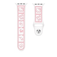 Movie Katie Silicone Strap For Apple Watch Ultra 46/44/40/49/45/41/42/38/45mm iwatch Series Ultra/10