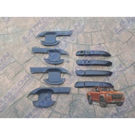 Isuzu D-Max DMax 3rd Generation 2021 - 2025 Door Handle and Bowl Cover Black