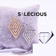 18K gold plated luxury earrings