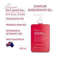 We Are Feel Good Inc. :Signature Sunscreen Lotion SPF 50+ โลชั่นกันแดดสูตรซิกเนเจอร์ SPF 50+ ขนาด 40