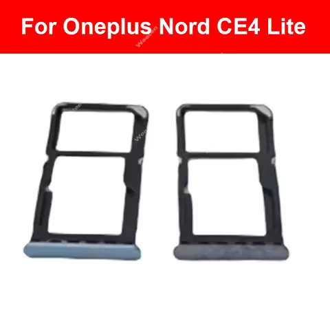 Sim Card Tray For OnePlus 1+ Nord CE4 Lite CPH2621 India Version Sim Holder Slot Card Reader Socket 