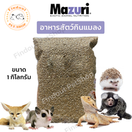 อาหารสัตว์กินแมลง Mazuri (5M6C) Insectivore Diet มาซูริ เม่นแคระ ชูก้าไกรเดอร์ เบี๊ยดดราก้อน ลิงมาโม