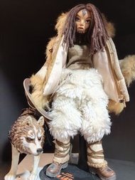 二手 雪兒&雪地犬 1 /6 活動人偶 Ice & Laser 猿創作 Hot Toys HT  Normal Version 2106 Apexplorese 12吋可動人偶  無盒