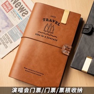 [in stock] Ticket Holder Concert Ticket Storage Air Ticket Movie Ticket Train Ticket Booklet Travel 