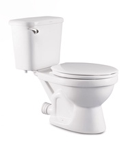 NASCO สุขภัณฑ์แบบสองชิ้นท่อออกกำแพงNC-7530P: รุ่น โมดาน่า พี สุขภัณฑ์ท่อออกผนัง