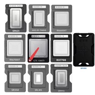 1Pcs XZZ CPU solder paste/ball stencil for laptop AMD R9-7940HS RX6600XT RX6700XT RX6800XT RX7700XT 