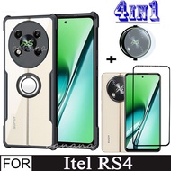 4In1 Itel RS4 Shockproof Phone Case for Infinix Smart 8 7 Note 12 G96 GT 10 Pro Tecno Spark Go 2024 