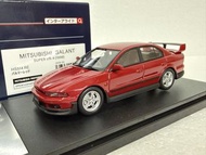 1/43 三菱 Mitsubishi Galant Super VR-4 scale model car by Hi Story樹脂膠模型車