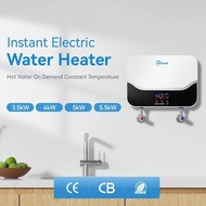 Low Power Intelligent TouchControl Kitchen Water Heater Instant Electric Tankless Water Heater Geyse