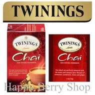 ⭐ Twinings ⭐Chai Tea🍵 ชาทไวนิงส์ ชาอินเดีย แบบกล่อง 25 ซอง ชาอังกฤษนำเข้าจากต่างประเทศ