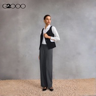 G2000 Houndstooth Straight Leg Ankle Pants