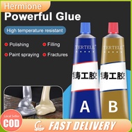 50G/100G Metal Glue Welding Glue Super Strong Glue Besi Super Glue Industrial Repair Metal Strong AB