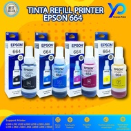 Tinta Epson 664 1Set For Printer L120 L210 L310 L360 Terbaru