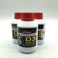 APIDO BRAKE FLUID OIL MINYAK BREK BRAKE APIDO DOT 3 300ML MOTORCYCLE BRAKE FLUID APIDO DOT3  EXCESS 