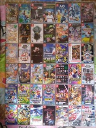 全新Switch 遊戲(瑪莉歐, 薩爾達, 星之卡比, 龍珠, NBA)