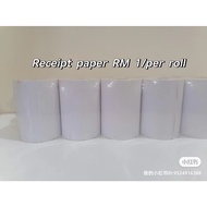 Receipt paper roll 80mmx55mm