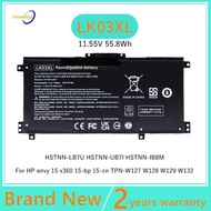 LK03XL Laptop battery For HP Envy 17-AE 17M-AE 17-BW X360 15-BP 15-BQ 15M-BP 15M-CP 15M-CN TPN-W129 