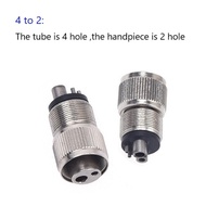 Dental High Speed Handpiece Tubing Adapter Changer Connector