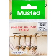 Mustad Finesse Jig Head TYPE2 Bismuth