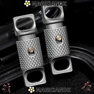 MAGICIANOK Titanium Alloy Keychain, 360° Rotatable Portable Brass Keychain,  Ultra-light EDC Keyring