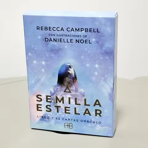 Starseed Oracle Deck Spanish Language 10.4*7.3cm 53 Pcs Oracle Cards