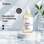 The Ordinary Glycolic Acid 7% Glycolic Acid Toner Daily Exfoliant Improve Skin Texture