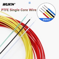 PTFE Silver Plated Single Core Copper Wire 30 28 AWG High Temperature FEP Electronic Wires Cable DIY