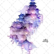 original sticker no.S217 人物ステッカー オリジナル人物ステッカー ステッカー cotton melody ミニステッカー