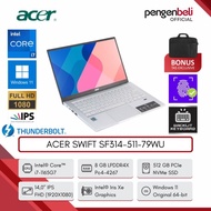 Laptop Acer Swift 3 Sf314-511-79wu core I7-1165g7 8gb Ddr4 512gb Ssd I