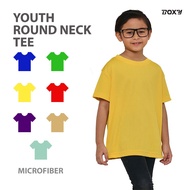 BOXY Baju Budak Microfiber Leher Bulat Lengan Pendek - Kids Microfiber Round Neck Short Sleeve T-shi