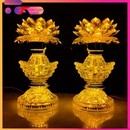 YELLOW BODY LOTUS LIGHTbag, GOLD YELLOW BRIGHT LED LIGHT, Avalokiteśvara LOTUS LIGHT, 23Y BUDDHA STA