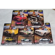 Hot Wheels Boulevard set Porsche 935 '91 BMW M5 Land Cruiser FJ43