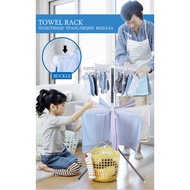 🔥HOT SALES 🔥 3Tier Foldable Clothing Drying Rack / Ampaian Penyidai Baju Luar dan Dalam Rumah Boleh 