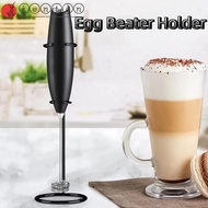 KENTON Milk Frother Stand, Multifunctional Heavy Duty Egg Beater Holder, Metal Stand Universal Iron 