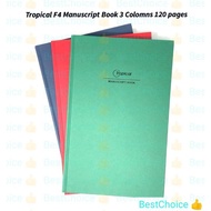 Tropical F4 Manuscript Book 3 Columns 120 pages