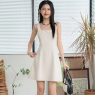 Váy liền linen hoa nhí 2 lớp - Floral Dress - ufo.thebasic
