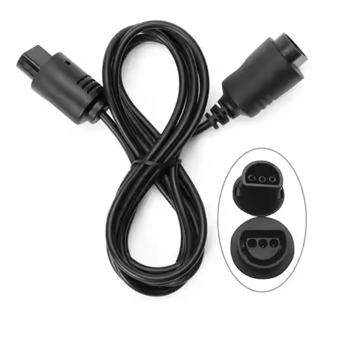 1.8m Extension Cable Cord for Nintend 64 N64 Controller 6 Feet Durable Extended Extension Cable Cord